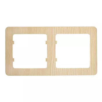 Рамка Hegel Master двухместная сосна (Р402-02)