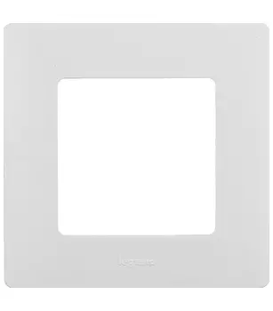 Рамка Legrand Etika одноместная белая (672501)