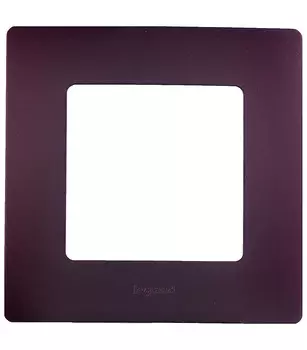 Рамка Legrand Etika одноместная сливовая (672561)