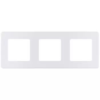 Рамка Legrand Inspiria трехместная жемчуг (673956)