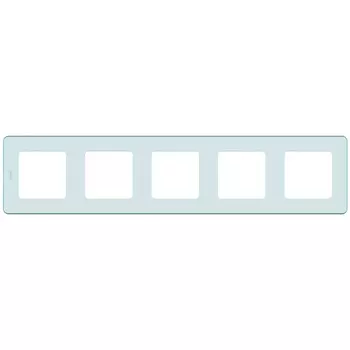 Рамка Legrand Inspiria пятиместная мятная (673975)
