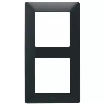 Рамка Legrand Valena Life двухместная антрацит (754252)