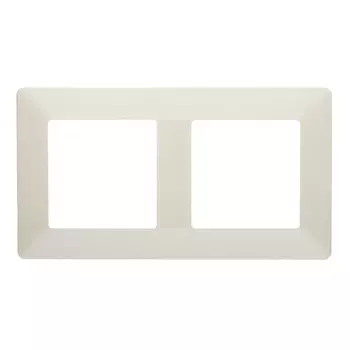 Рамка Legrand Valena Life двухместная слоновая кость (754042)