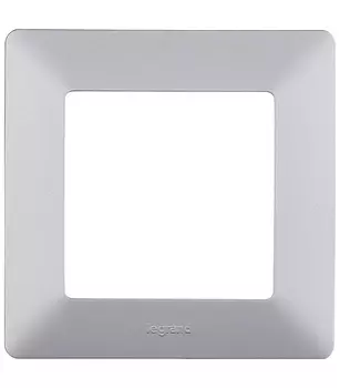Рамка Legrand Valena Life одноместная алюминий (754137)