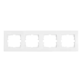 Рамка Lezard Karina четырехместная белая (707-0200-149)