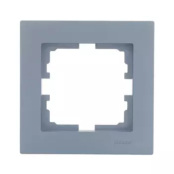 Рамка Lezard Vesna одноместная графит (742-3400-146)