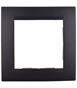 Рамка Simon 15 одноместная графит (1500610-038)