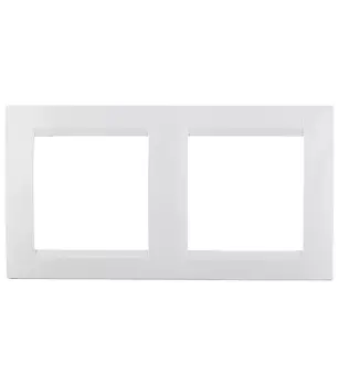Рамка Simon 15 двухместная белая (1500620-030)