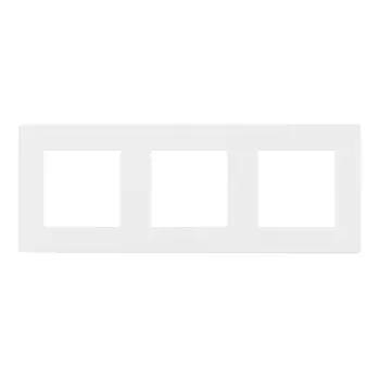 Рамка Simon 24 Harmonie трехместная белая (2400630-030)