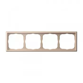 Рамка Systeme Electric ArtGallery четырехместная песочная (GAL001204)