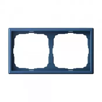 Рамка Systeme Electric ArtGallery двухместная аквамарин (SE GAL001102)