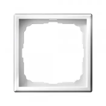 Рамка Systeme Electric ArtGallery одноместная белая (GAL000101)