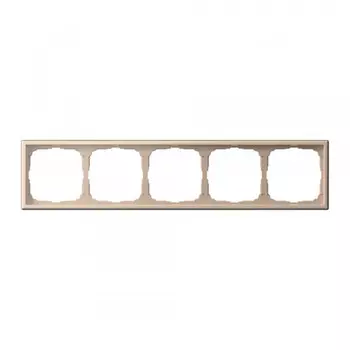 Рамка Systeme Electric ArtGallery пятиместная песочная (GAL001205)