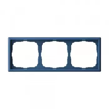 Рамка Systeme Electric ArtGallery трехместная аквамарин (SE GAL001103)