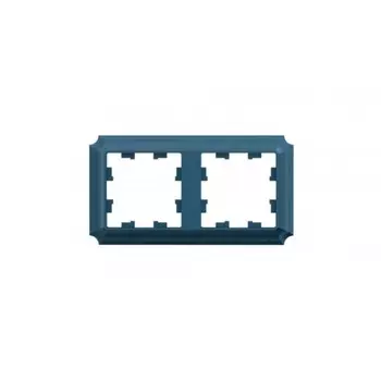 Рамка Systeme Electric AtlasDesign Antique двухместная изумруд (ATN100802)