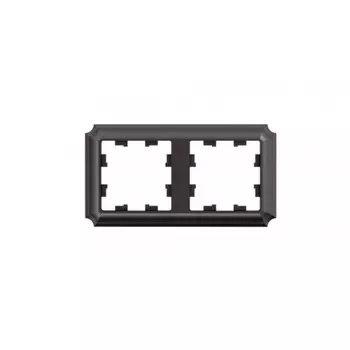 Рамка Systeme Electric AtlasDesign Antique двухместная мокко (ATN100602)