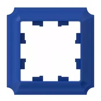 Рамка Systeme Electric AtlasDesign Antique одноместная аквамарин (ATN101101)