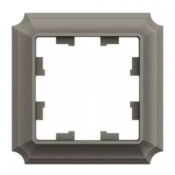 Рамка Systeme Electric AtlasDesign Antique одноместная шампань (ATN100501)