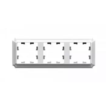 Рамка Systeme Electric AtlasDesign Antique трехместная лотос (ATN101303)