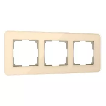 Рамка Werkel Elite трехместная айвори (a057884)