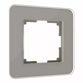 Рамка Werkel Elite одноместная дымчатая (a057874)