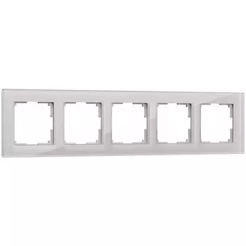 Рамка Werkel Favorit пятиместная дымчатая (a050898)