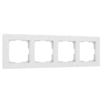 Рамка Werkel Hammer четырехместная белая (a052523)