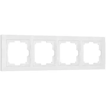Рамка Werkel Snabb Basic четырехместная белая (a051301)