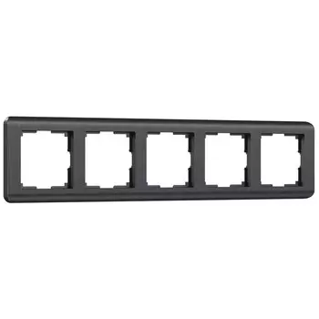 Рамка Werkel Stream пятиместная графит (a051271)