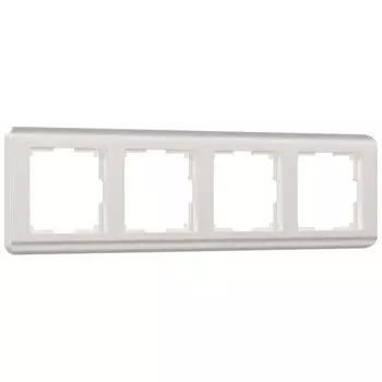 Рамка Werkel Stream четырехместная перламутровая (a051279)