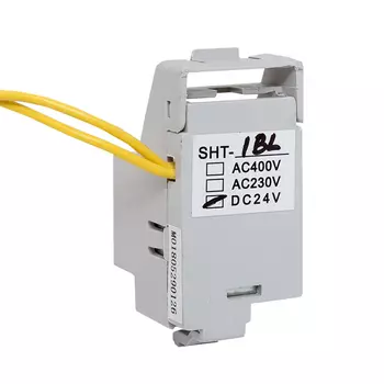 Расцепитель независимый SHT для TR DC24 EKF Averes 50 кА 24 В на DIN-рейку (mccb-1L-SHT-TR-DC24-av)