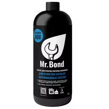 Реагент Mr.Bond Cleaner 808 для очистки систем отопления 1 л