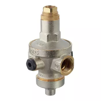 Редуктор давления Valtec (VT.085.N.0407) 1/2 ВР(г) мембранный с отверстием под манометр