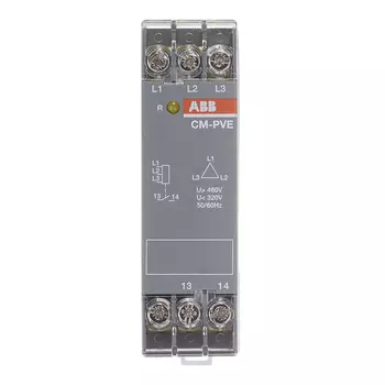 Реле напряжения модульное ABB CM-PVE (1SVR550871R9500) 460 В 3 А тип AC
