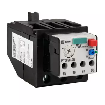 Реле тепловое EKF РТЭ 50-70 16-25А (rel-50-70-16-25-av) 660 В 25 А 3P