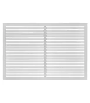 Решетка вентиляционная ПВХ Era ПР 600х900 мм белая