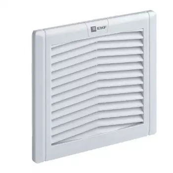 Решетка вентиляционная с фильтром EKF PROxima 92х92 мм IP54 (EXF19)