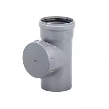 Ревизия Lammin d110 мм пластиковая для внутренней канализации (Lm35070000110)