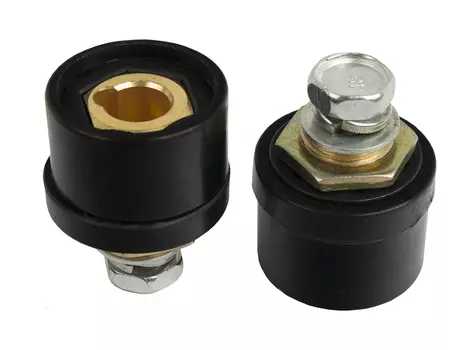 Розетка для сварочного аппарата Quattro Elementi SK 16-25 до 200 А (2 шт.) (641-961)