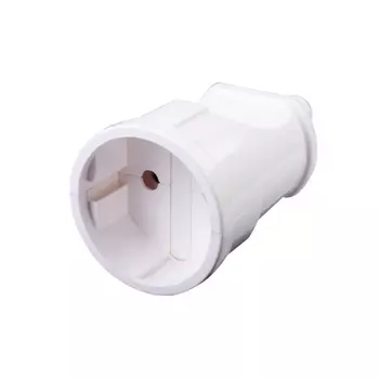 Розетка Dwi 10 А 230 В белая (30456 2)