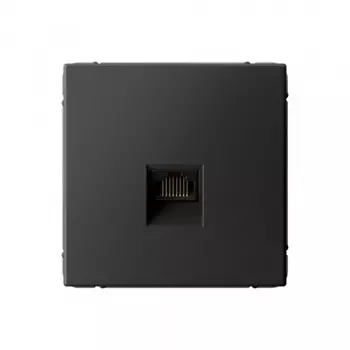 Розетка компьютерная Systeme Electric ArtGallery встраиваемая базальт RJ45 (SE GAL001486)
