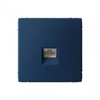 Розетка компьютерная Systeme Electric ArtGallery встраиваемая аквамарин RJ45 (SE GAL001186)