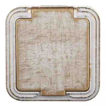 Розетка Lavelly Antico RA16-211-G открытая установка золото с заземлением IP54 с крышкой