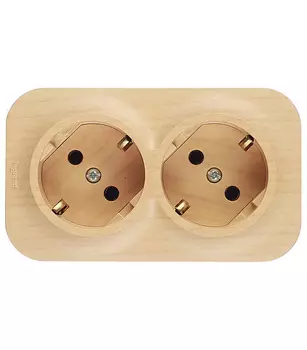 Розетка Legrand Quteo накладная дерево (782293)