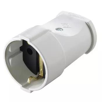 Розетка Makel 16 А 250 В белая (10003)