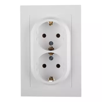 Розетка Systeme Electric AtlasDesign встраиваемая белая (ATN000124)