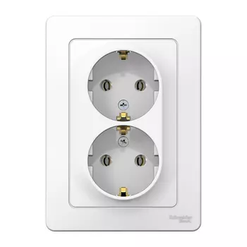 Розетка Systeme Electric Blanca встраиваемая белая (BLNRS001021)