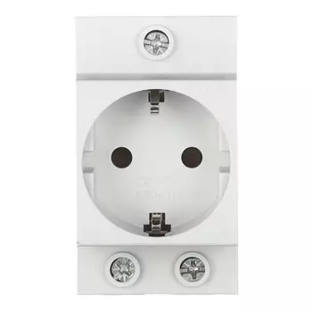 Розетка щитовая модульная Chint AC30-111 (775001) T1-T2 250 В 16 А