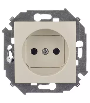 Розетка Simon 15 встраиваемая слоновая кость (1591431-031)