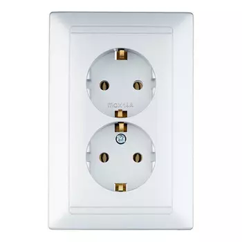 Розетка Svet Стиль встраиваемая серебро (EV 0365-6228)